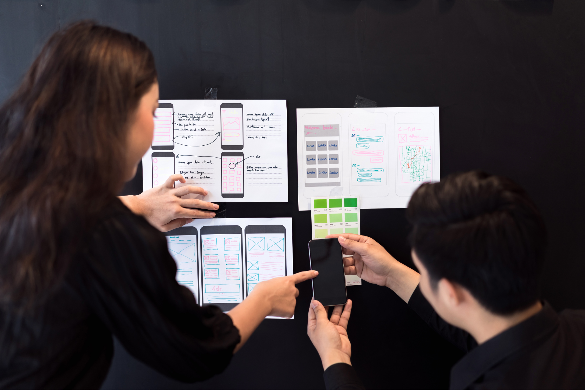 a boutique software development company designing an app