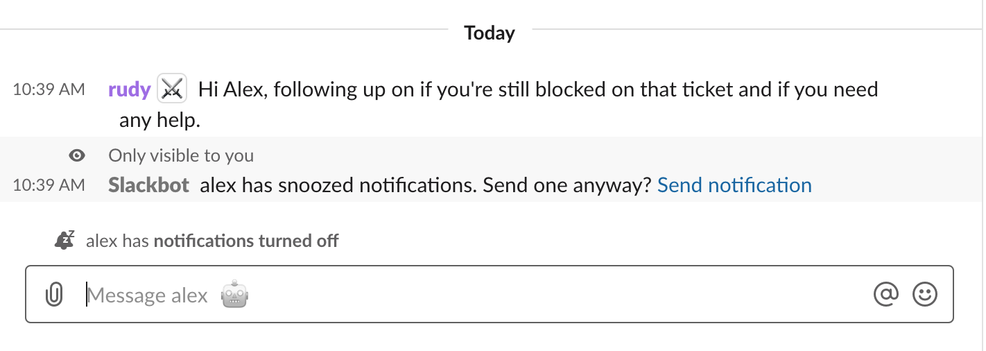 slack tips