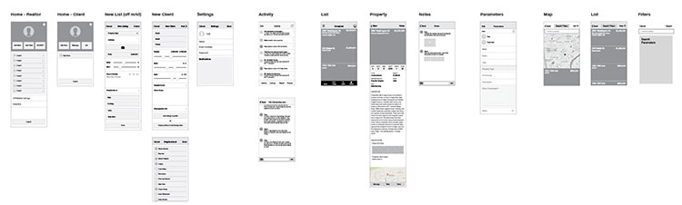 Complete Wireframe Set