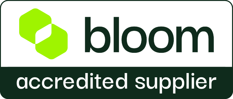 Bloom accredited supplier badge