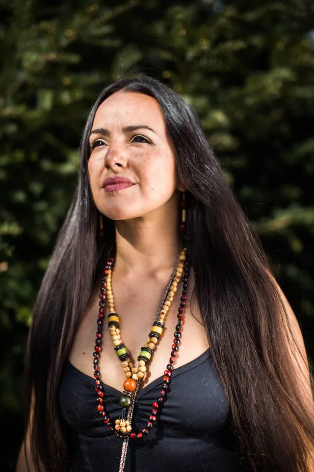 Fulbright-era photo of Cynthia Paniagua