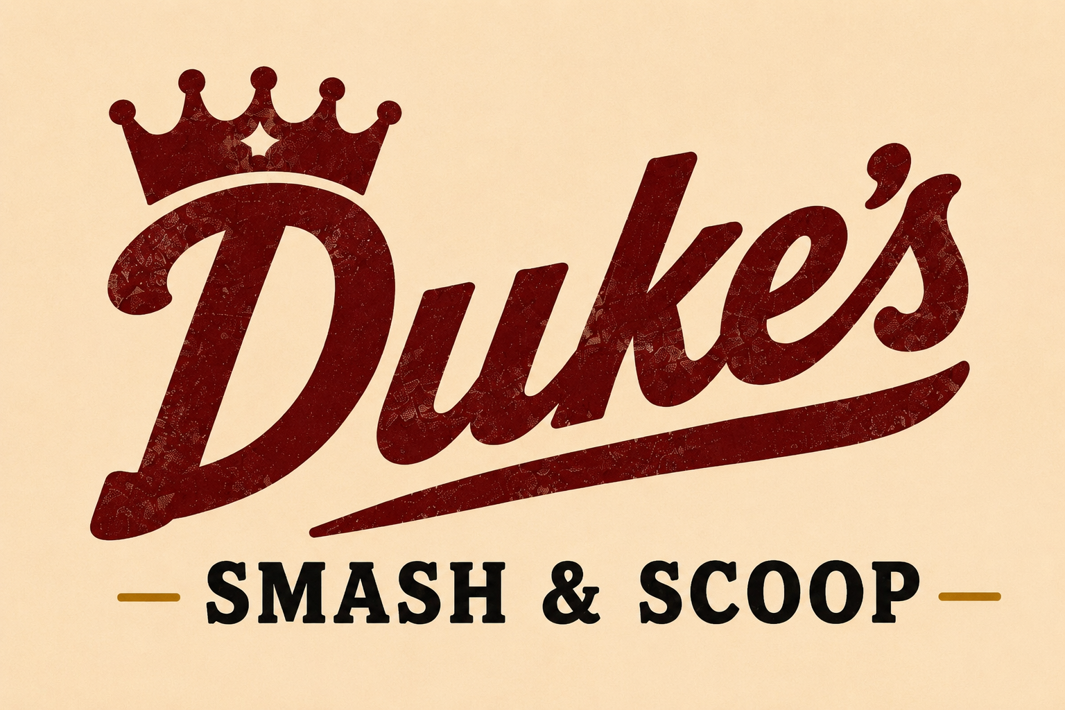 Duke's Smash & Scoop logo