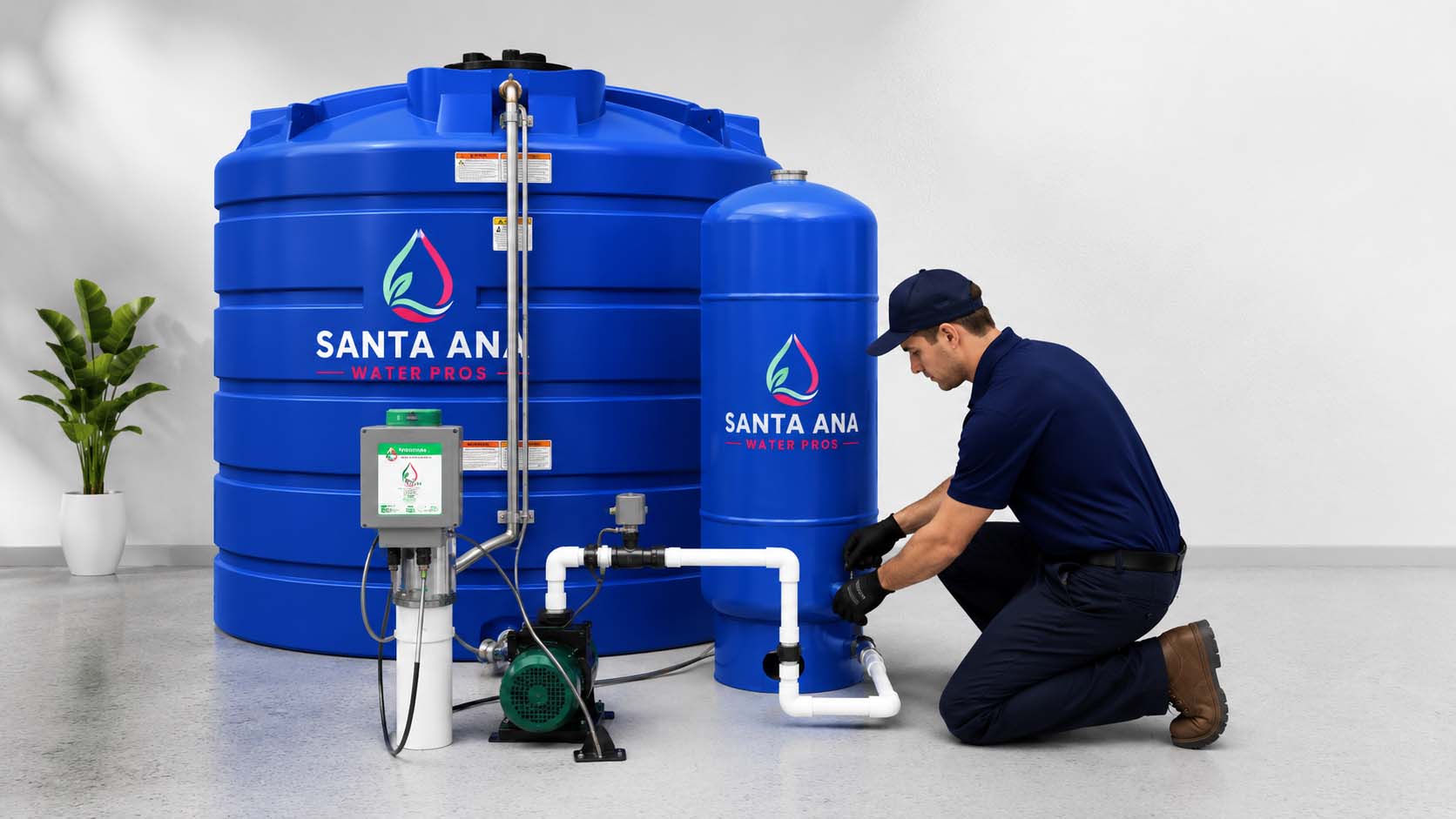 Well water filtration and treatment in Santa Ana