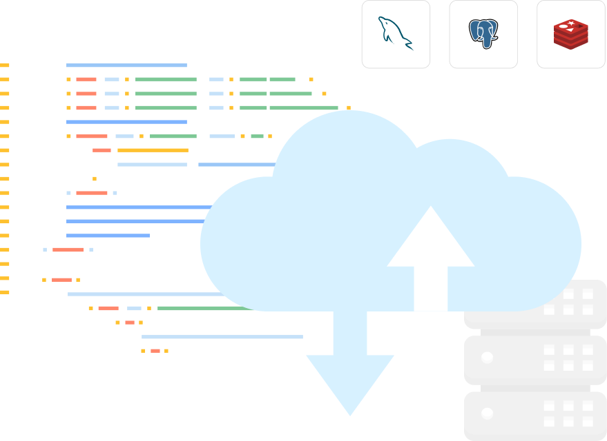 NineData private deployment feature illustration
