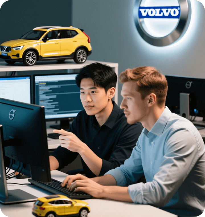 Volvo customer logo