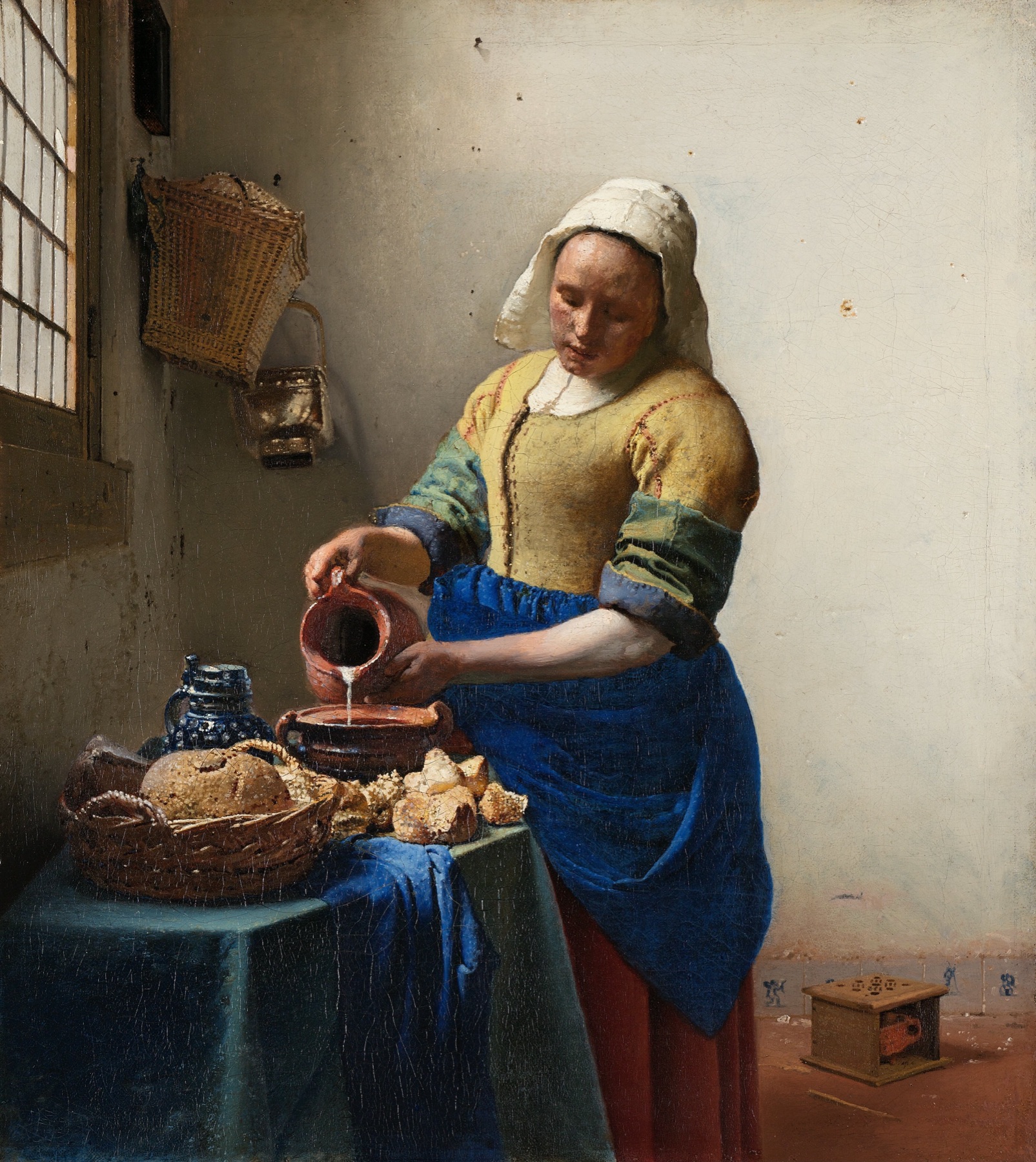 Vermeer, The Milkmaid