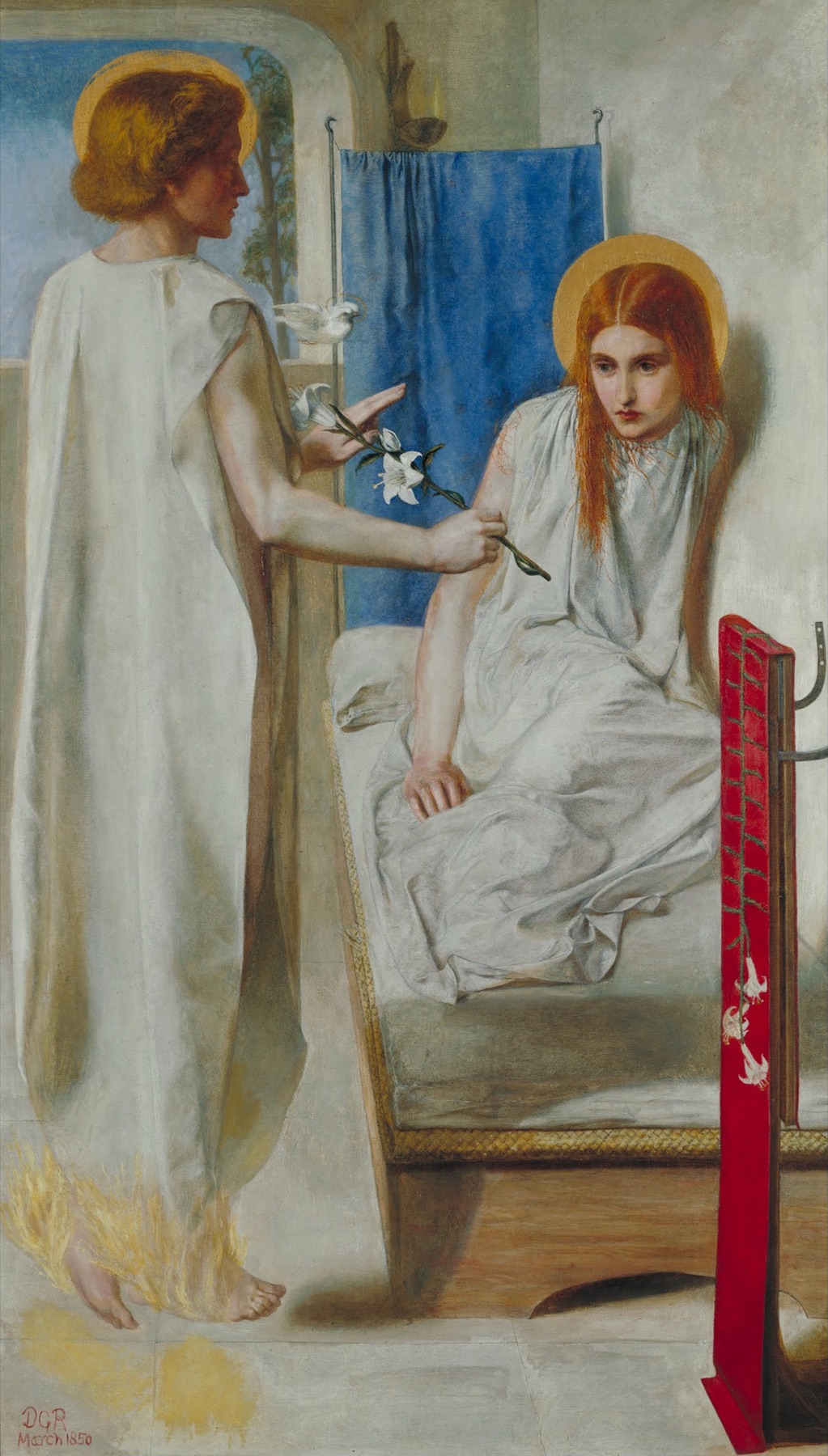 Rossetti, Ecce Ancilla Domini