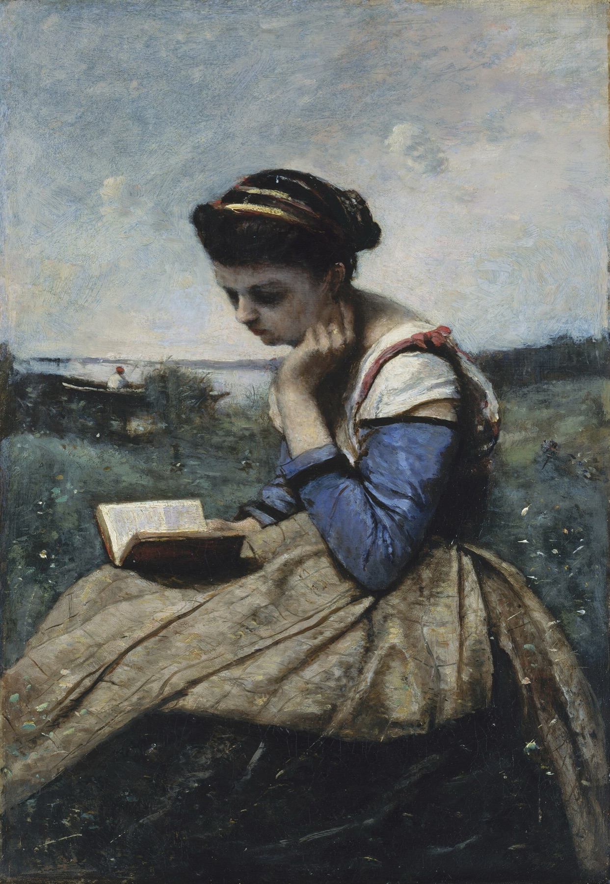 Corot, A Woman Reading