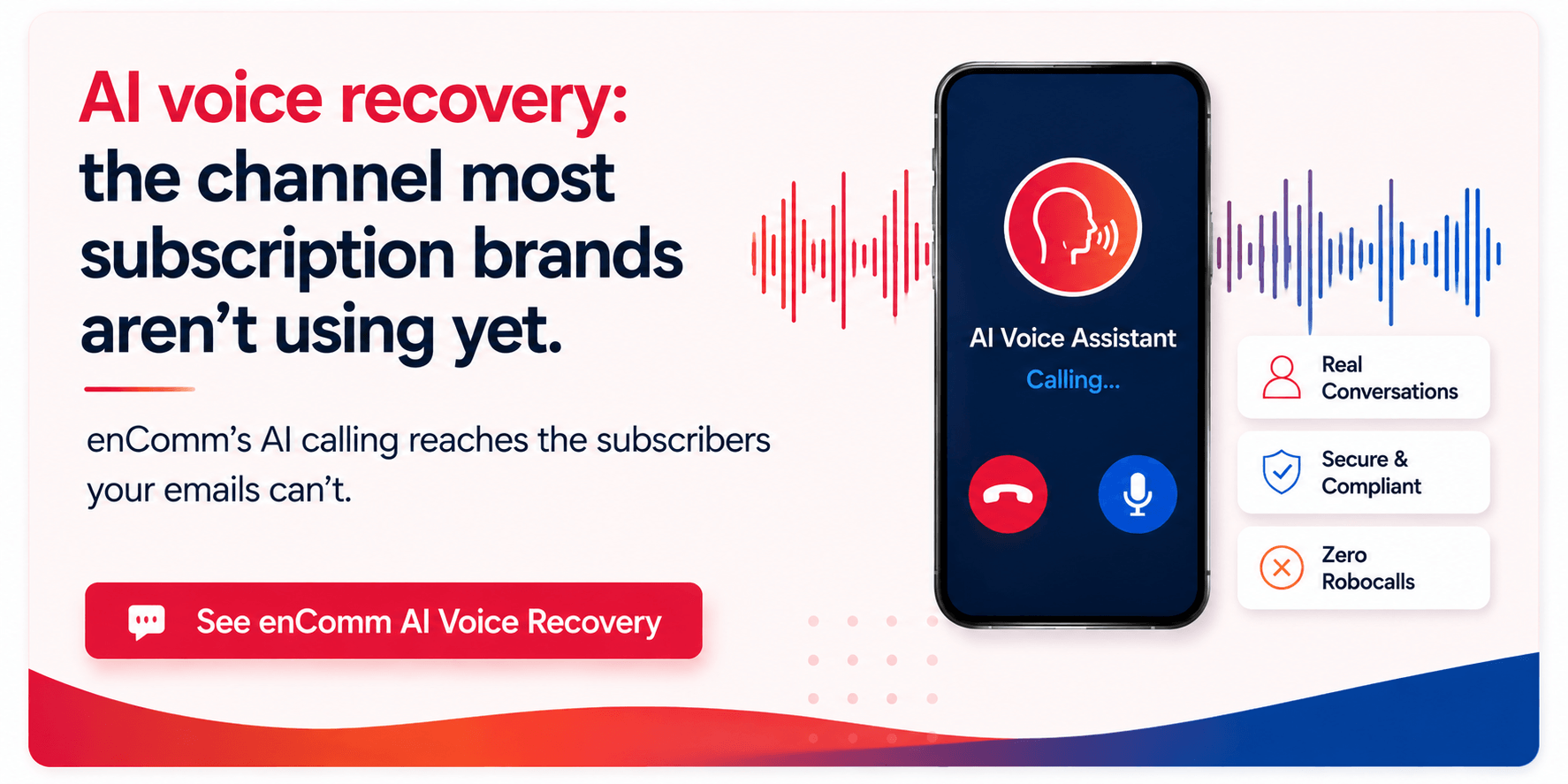 AI voice recovery helping subscription brands engage subscribers and resolve failed payment issues in real time