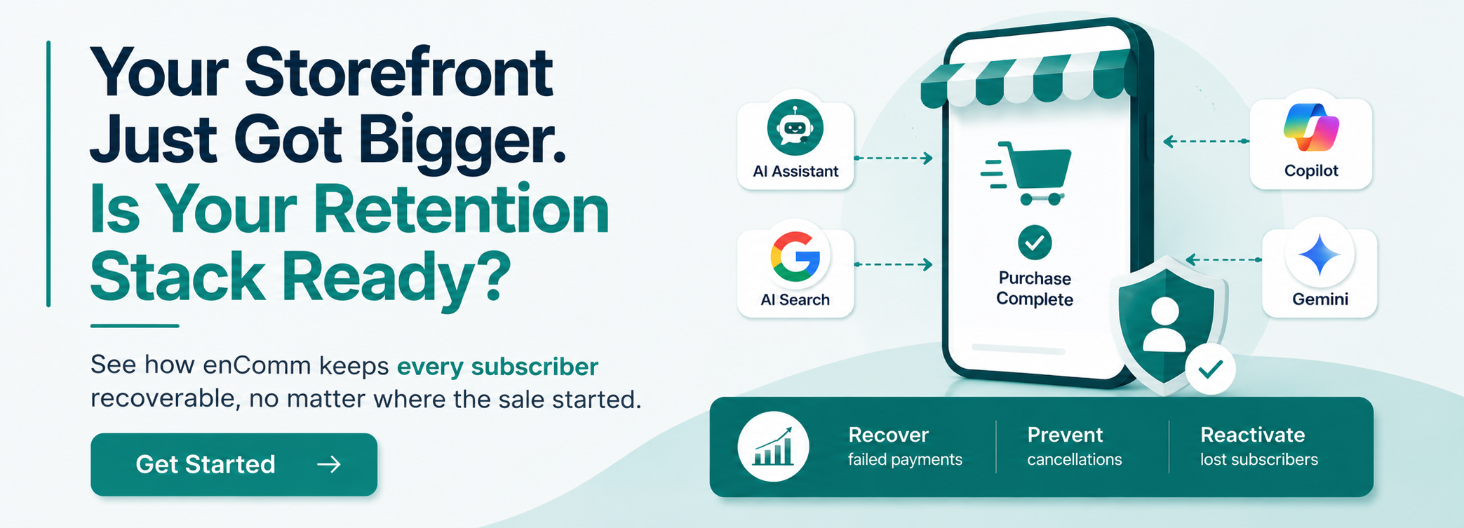 Shopify storefront extending into AI chat interfaces like ChatGPT and Copilot