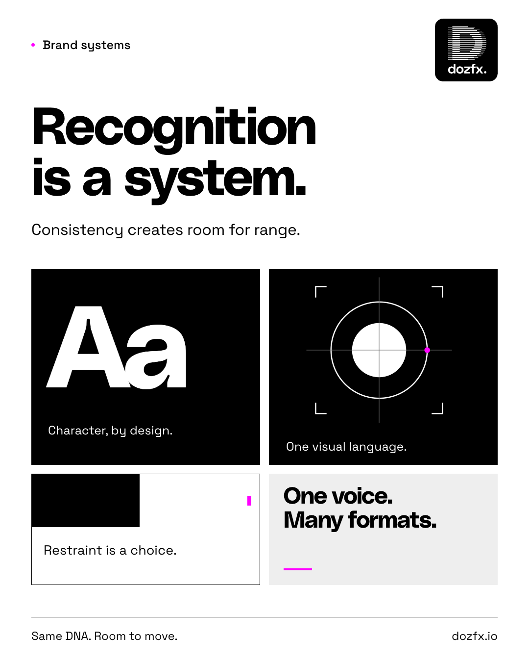 Recognition is a system.