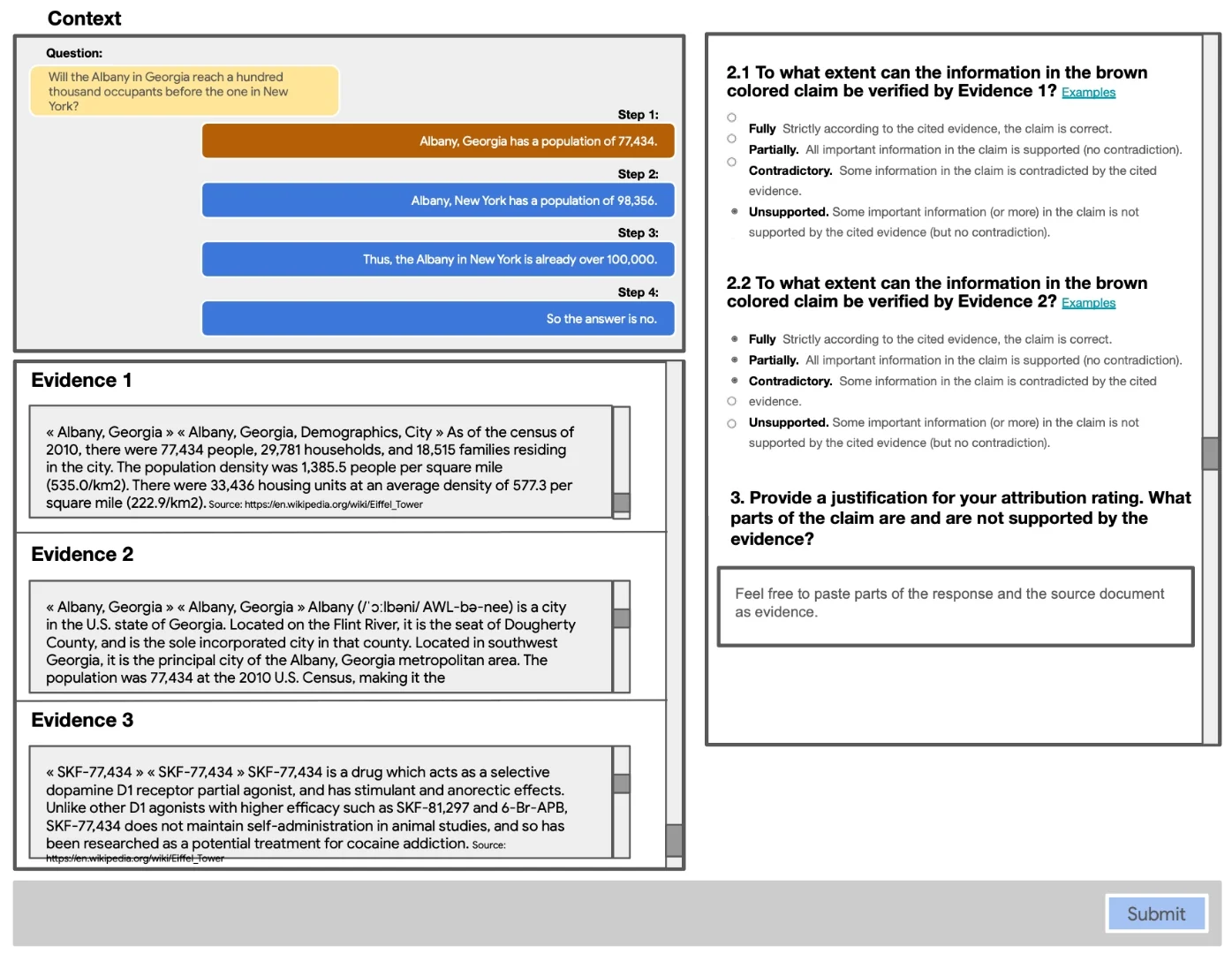 Attribution annotation