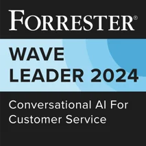 Kore_ai Forrester Ware Leader Q2 2024 Badge