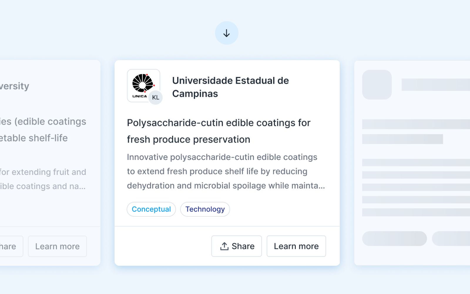 Laptop screen showing a form to add a first partnering listing with an Add listing button.