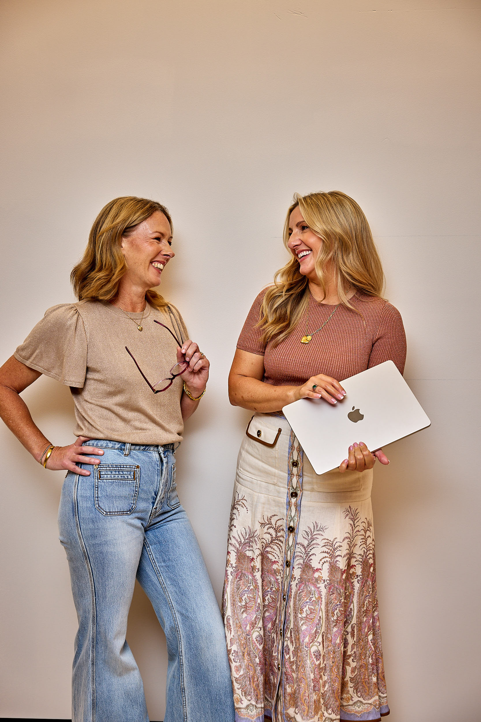 Sarah Hodgkins and Zoe White, founders of So Clever, on the Sunshine Coast