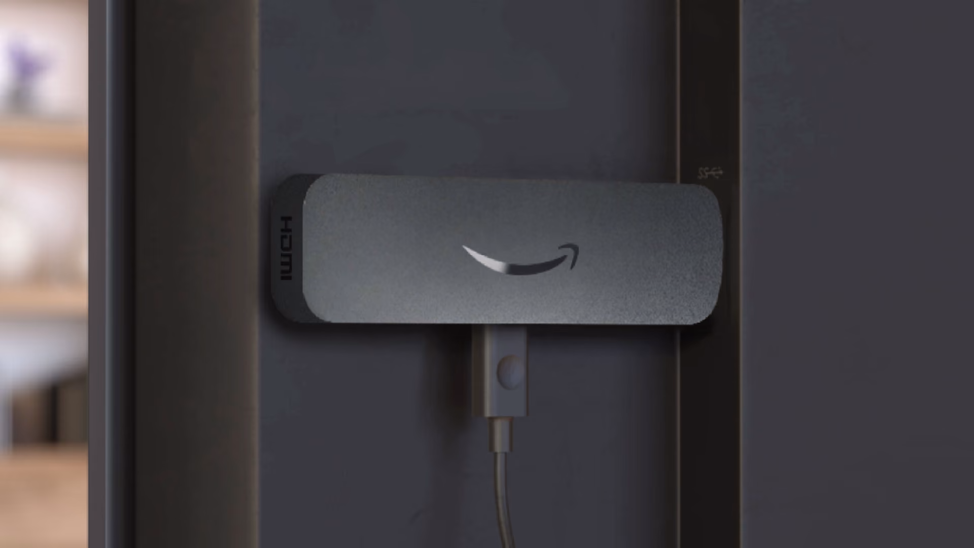 Simply plug the Amazon Signage Stick into your screen.