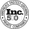 Inc. 5000 fastest-growing private companies badge