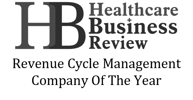 Healthcare Business Review revenue cycle recognition badge