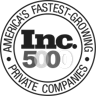 Inc. 5000 fastest-growing private companies badge