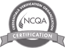 NCQA Credentials Verification Organization certification badge