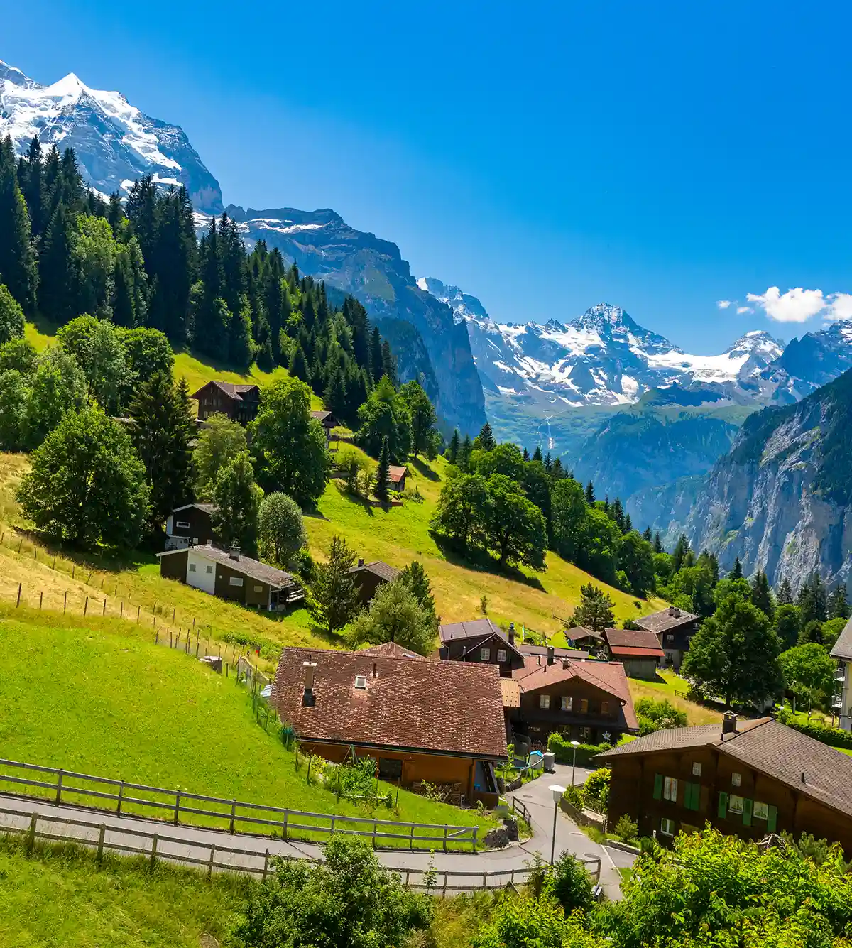 Explore breathtaking alpine landscapes, scenic rail journeys and mountain villages.