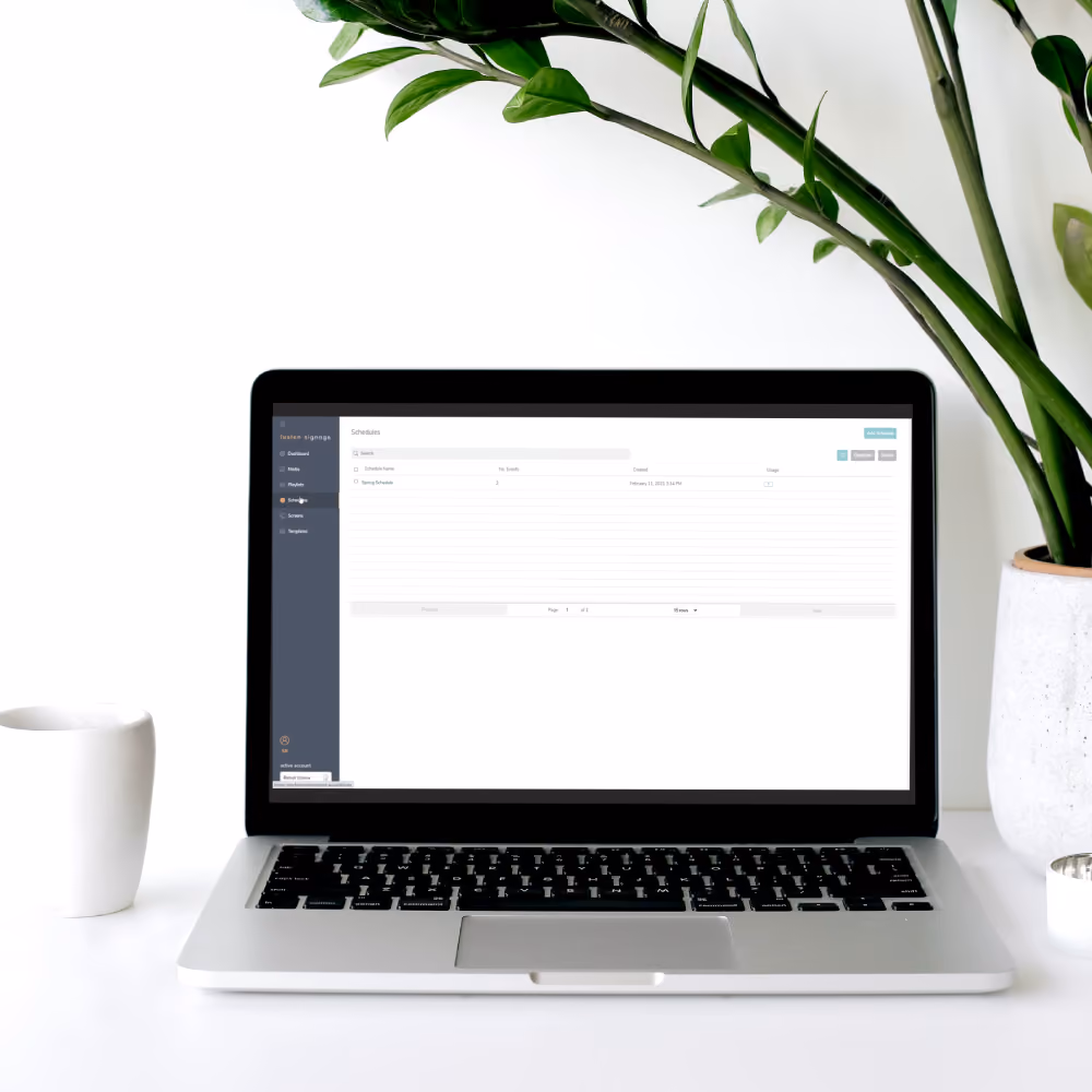 What is digital signage software?