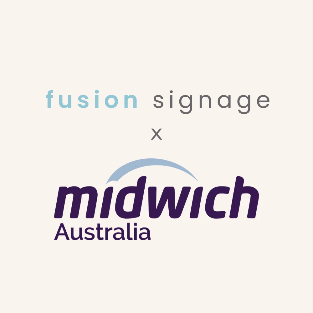 Midwich australia partners with fusion signage cms