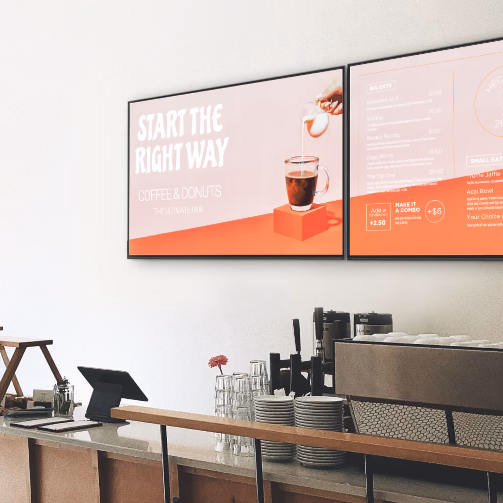 7 savvy ways to utilise digital signage in restaurants