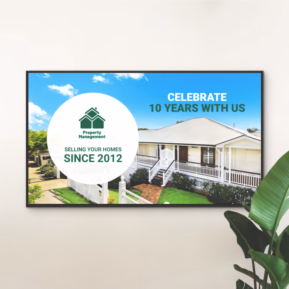 Digital signage for real estate: 3 ways to build an equitable customer experience