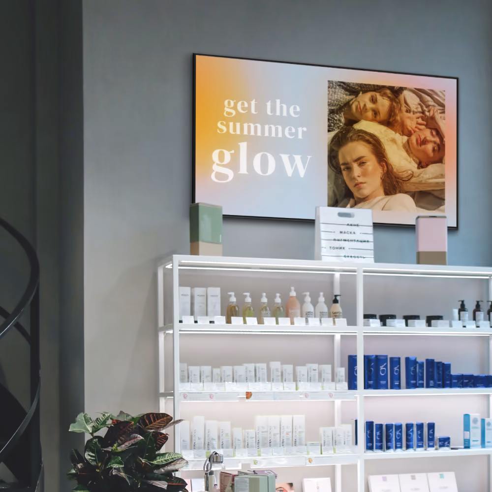 Leveraging digital signage for retail growth