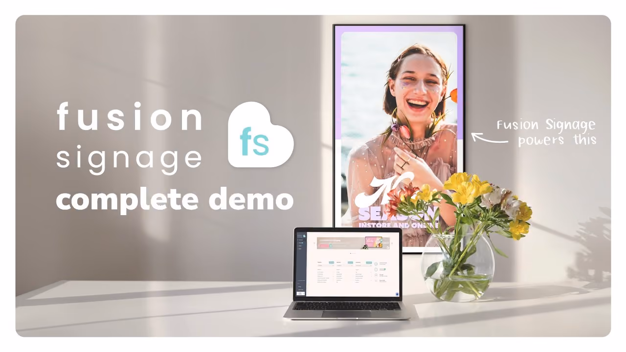 Fusion Signage Complete Demo 2024