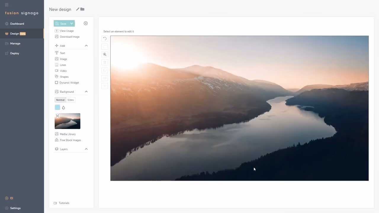 Designer Tutorial - Backgrounds