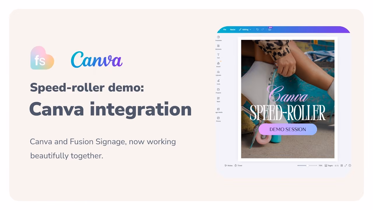 Canva Speed-Roller Demo