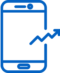 smartphone icon trading