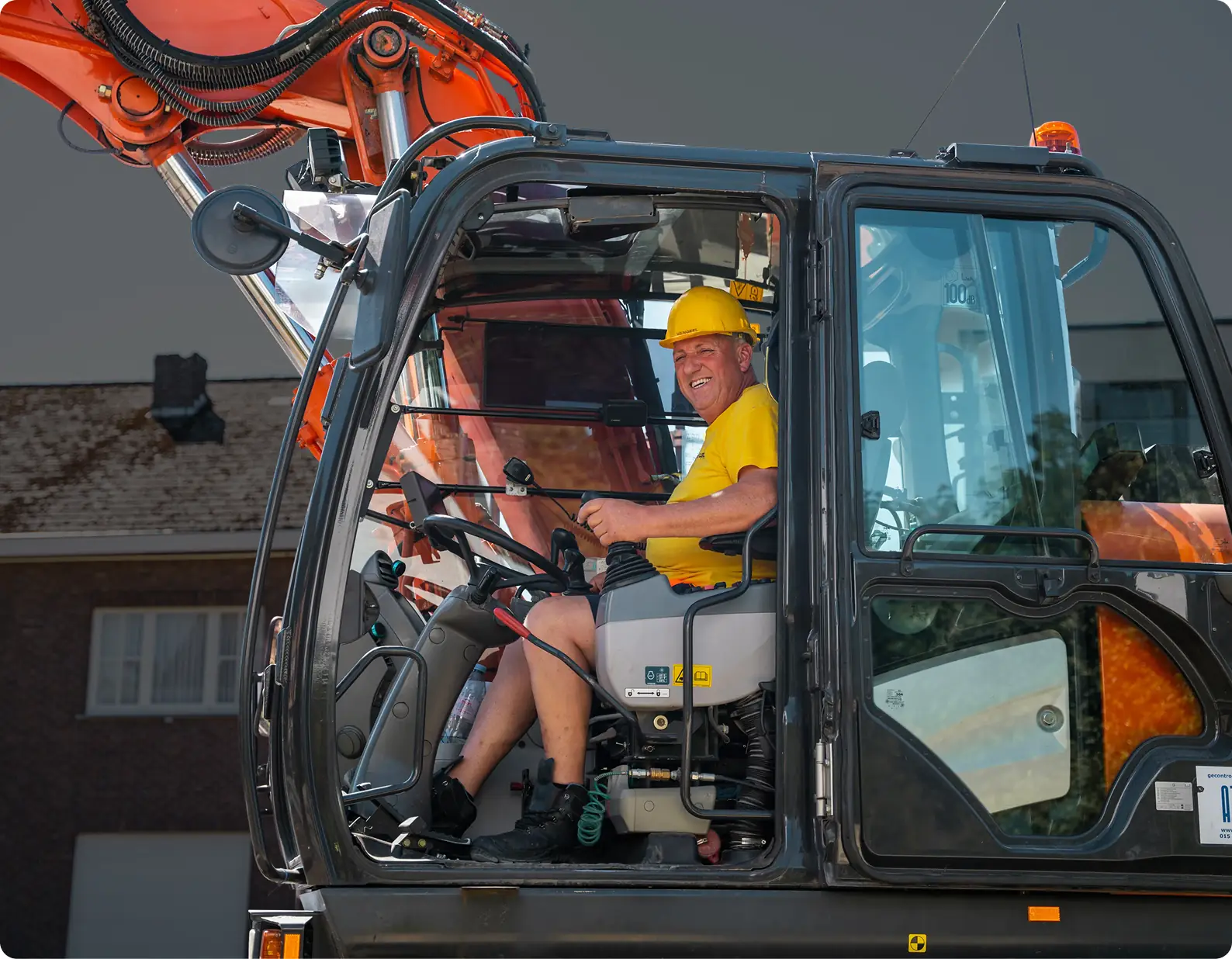 Vangeel vrachtwagen
