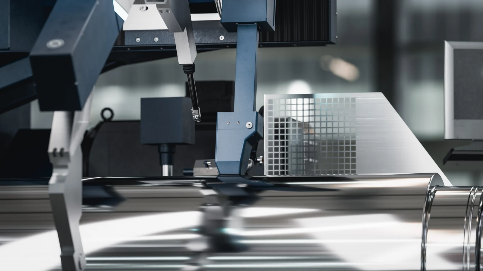 3D-Visualisierung der Herkules HQ5 in einer Industriehalle