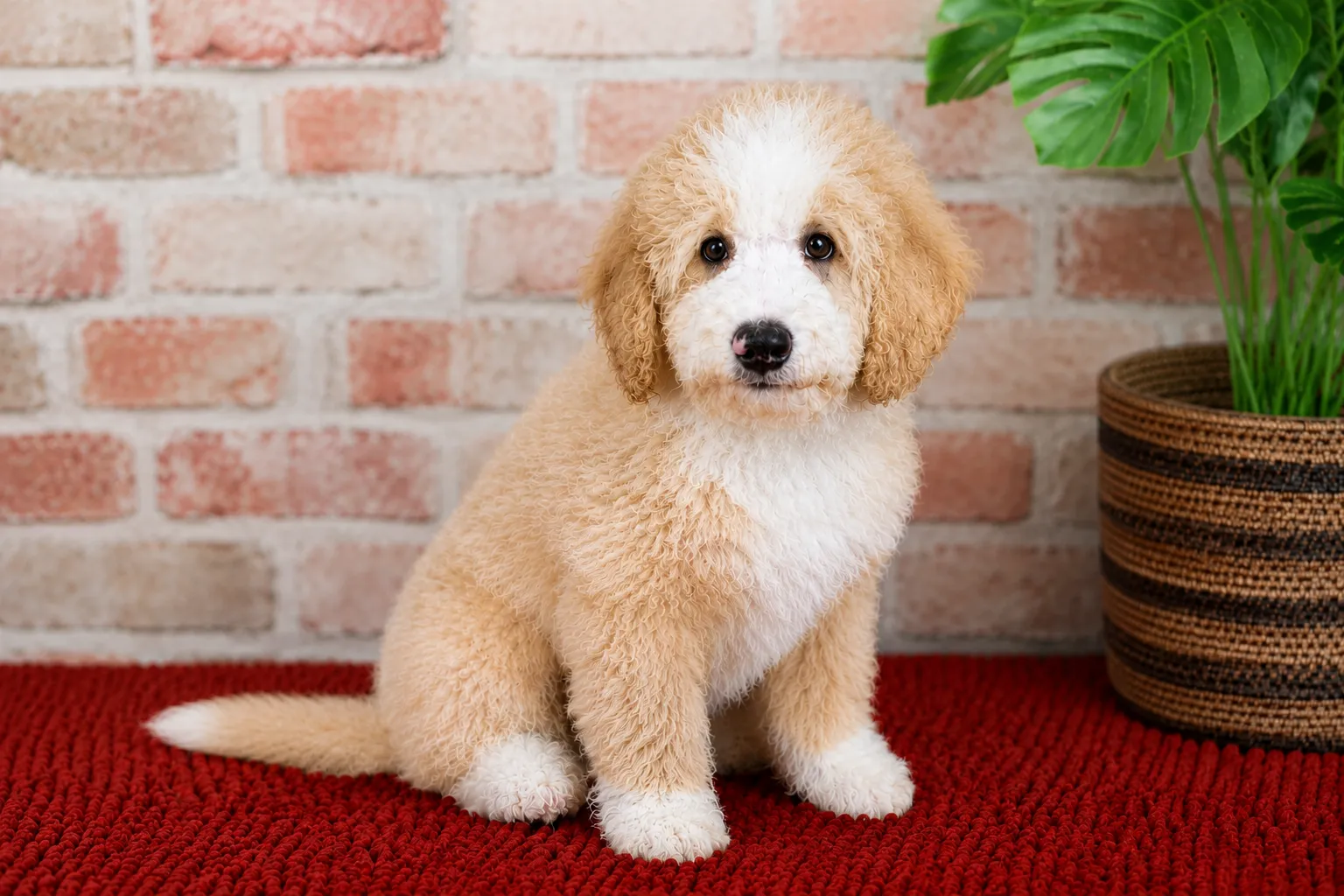 Chase freshly after grooming
