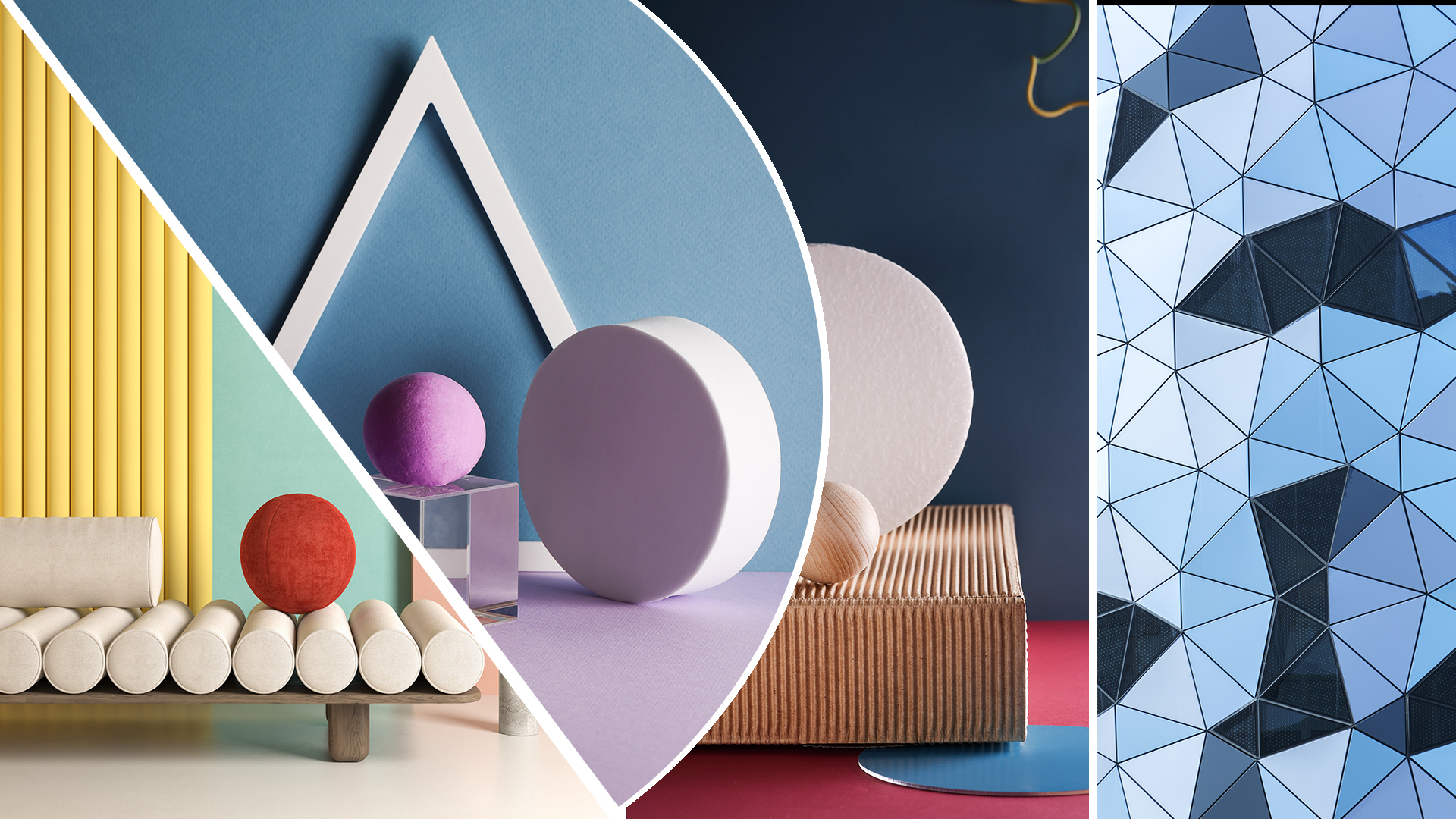 Architectural shadows and geometric forms