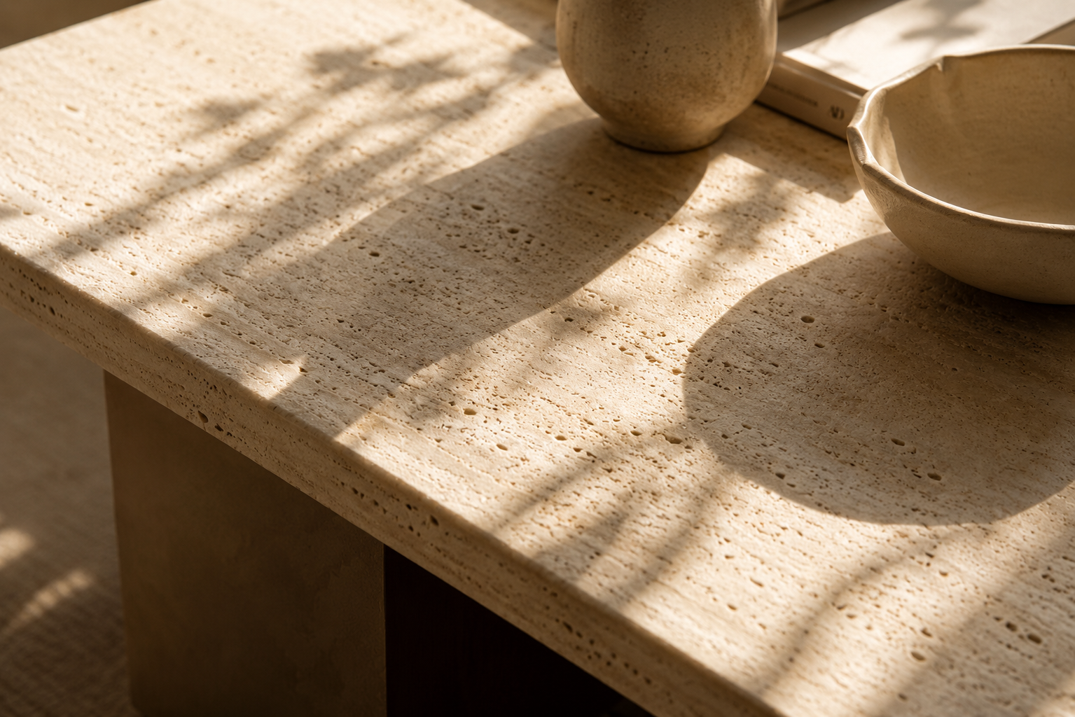 Sunlight on plaster detail