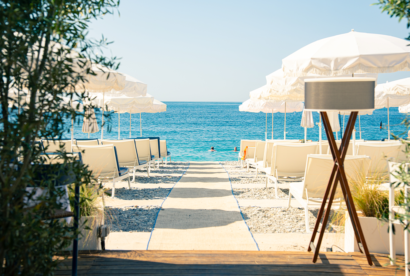 Réservation transat plage privée Nice, Le Temps d'un Été