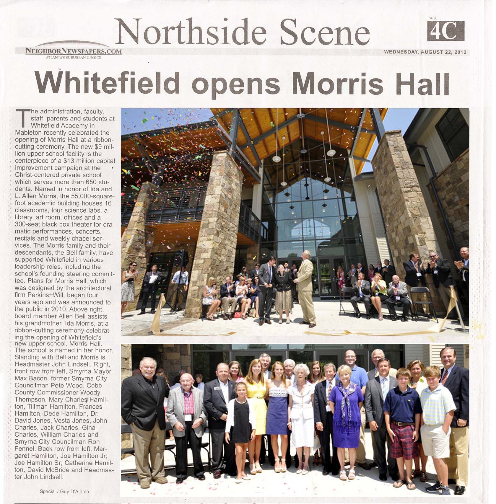 Van Winkle Finishes Morris Hall – Mableton, GA