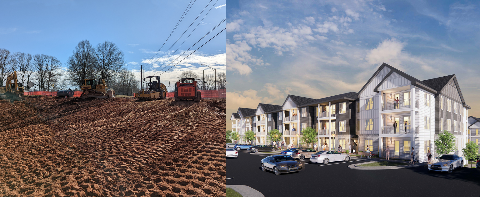 Now in Progress: The Flats at East Lake