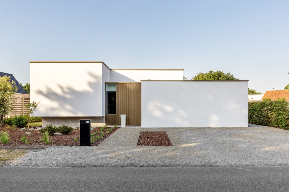 Moderne betonwoning