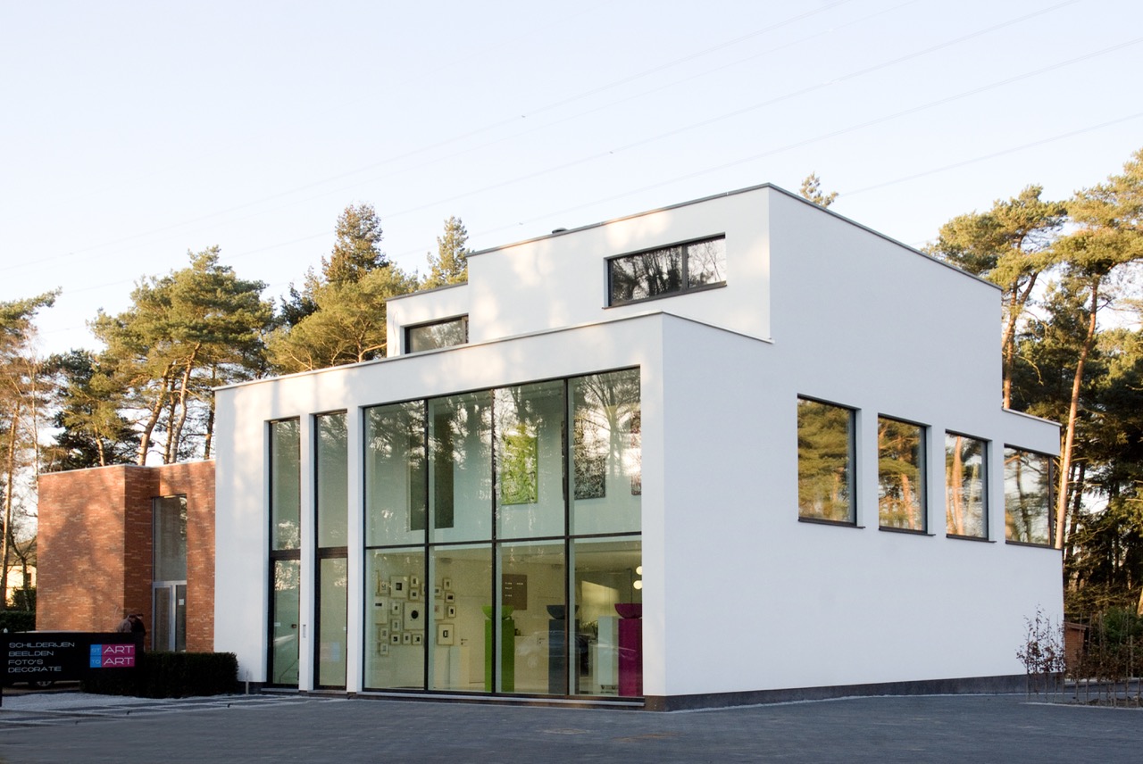 Moderne betonwoning op maat