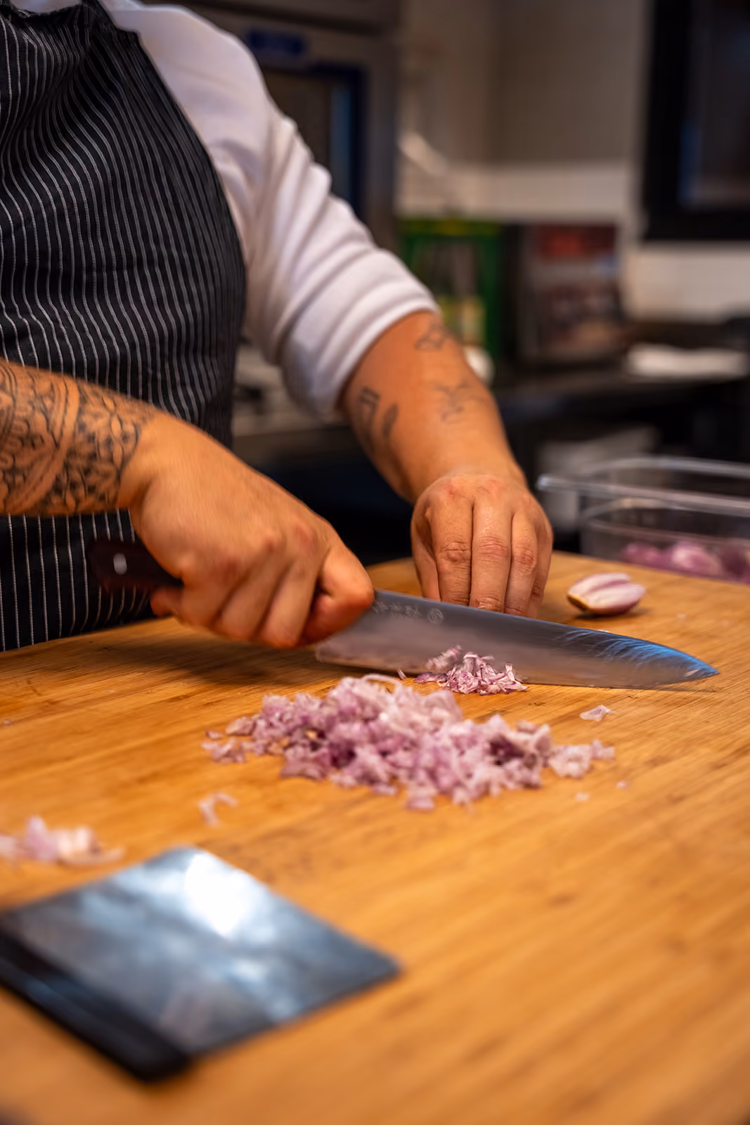 Atelier culinaire animé par Chef Lio autour de produits de saison