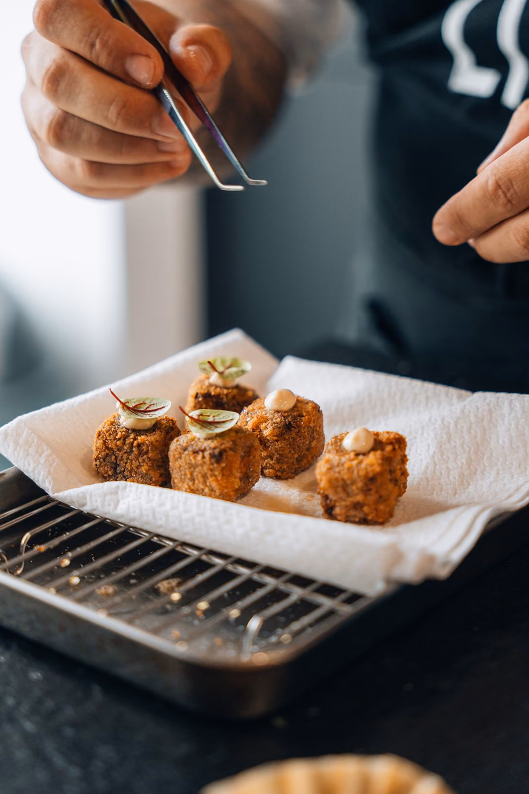 Repas préparé par Chef Lio lors d'une prestation de chef à domicile