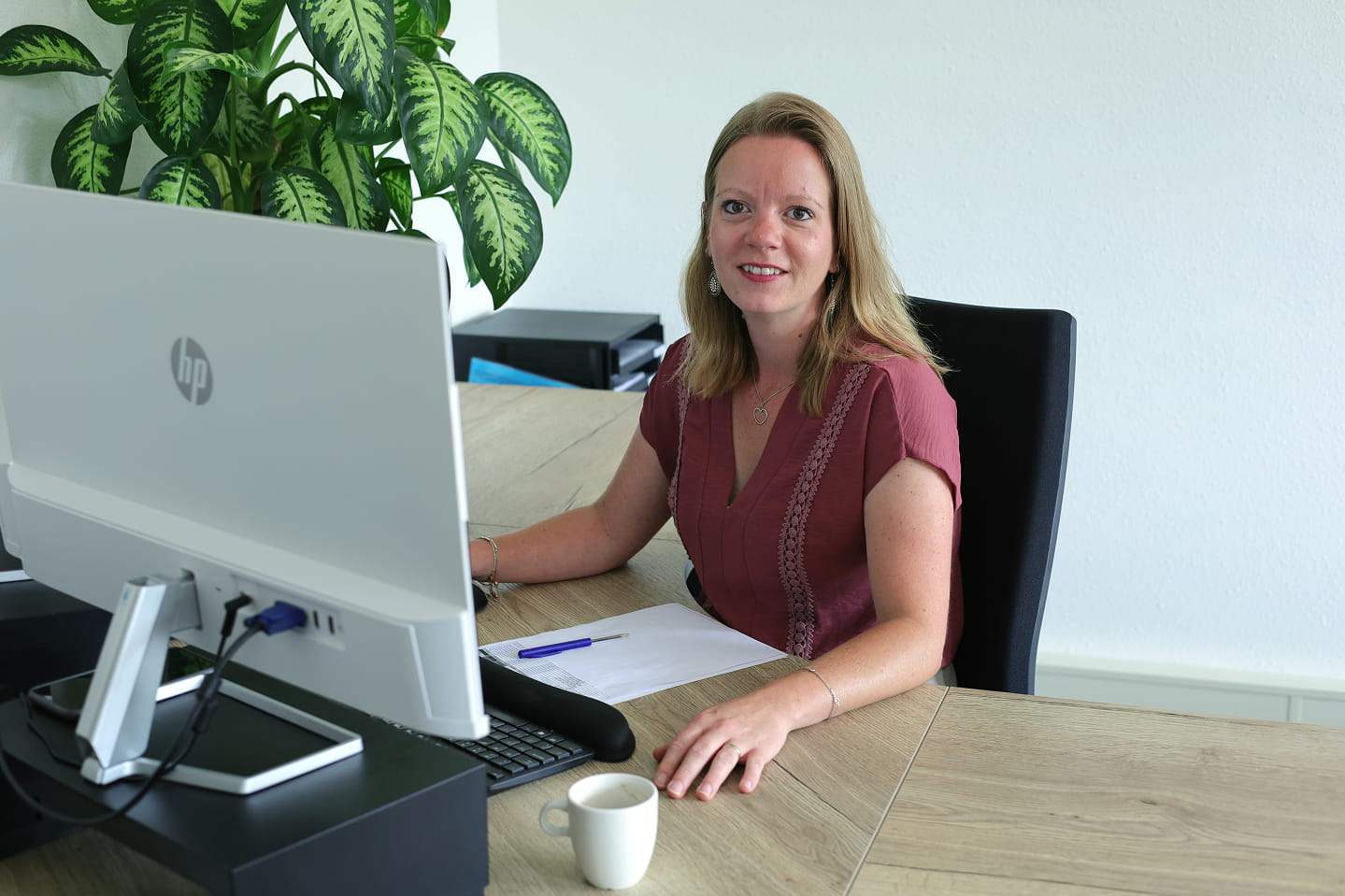 Monteur van Reddion tijdens montagewerk op locatie