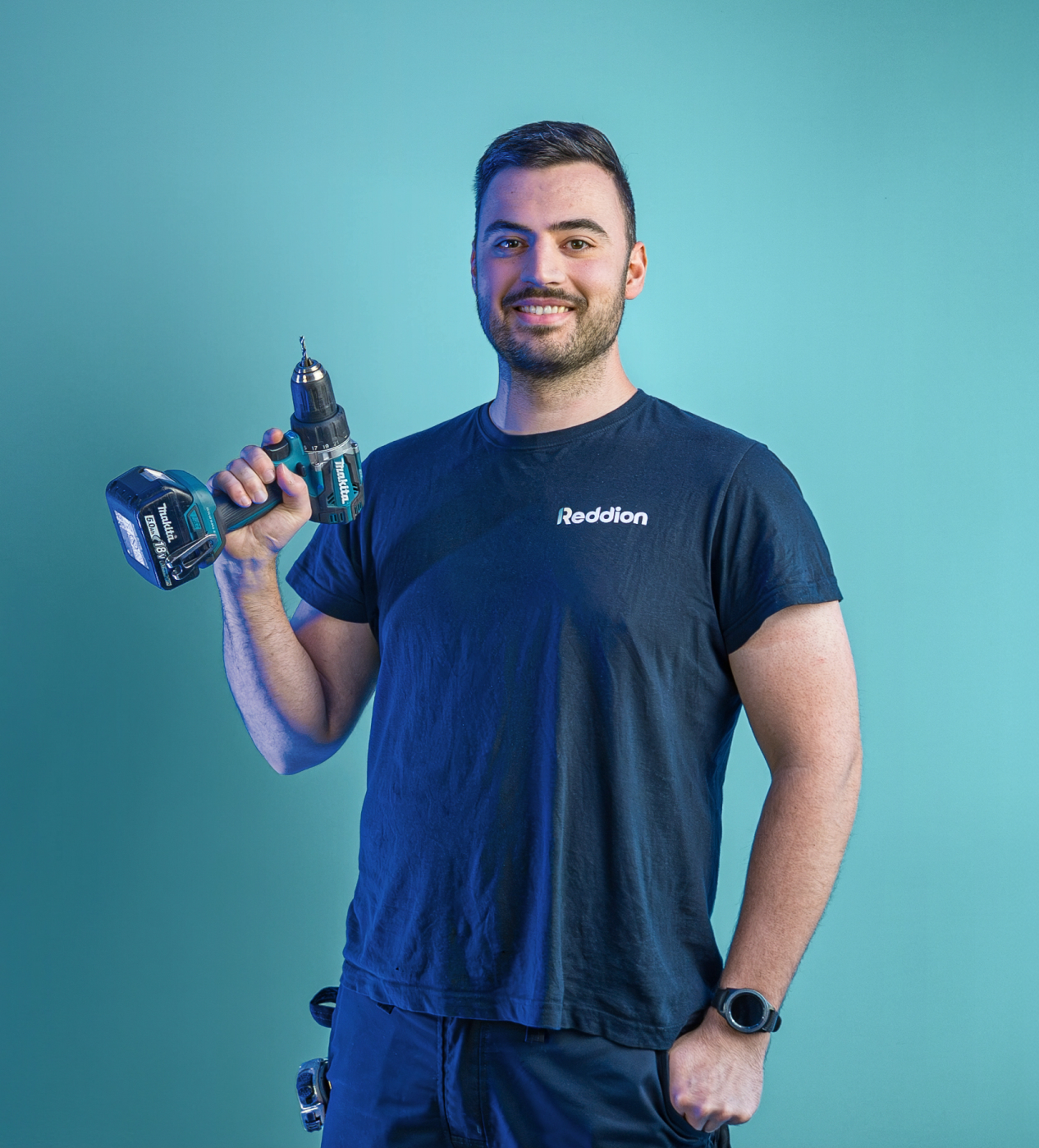 Brandon, constructiemedewerker bij Reddion
