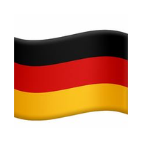 Hinweisschild mit Aufschrift „Made in Germany“ und darunter scrollbarer Informationstext