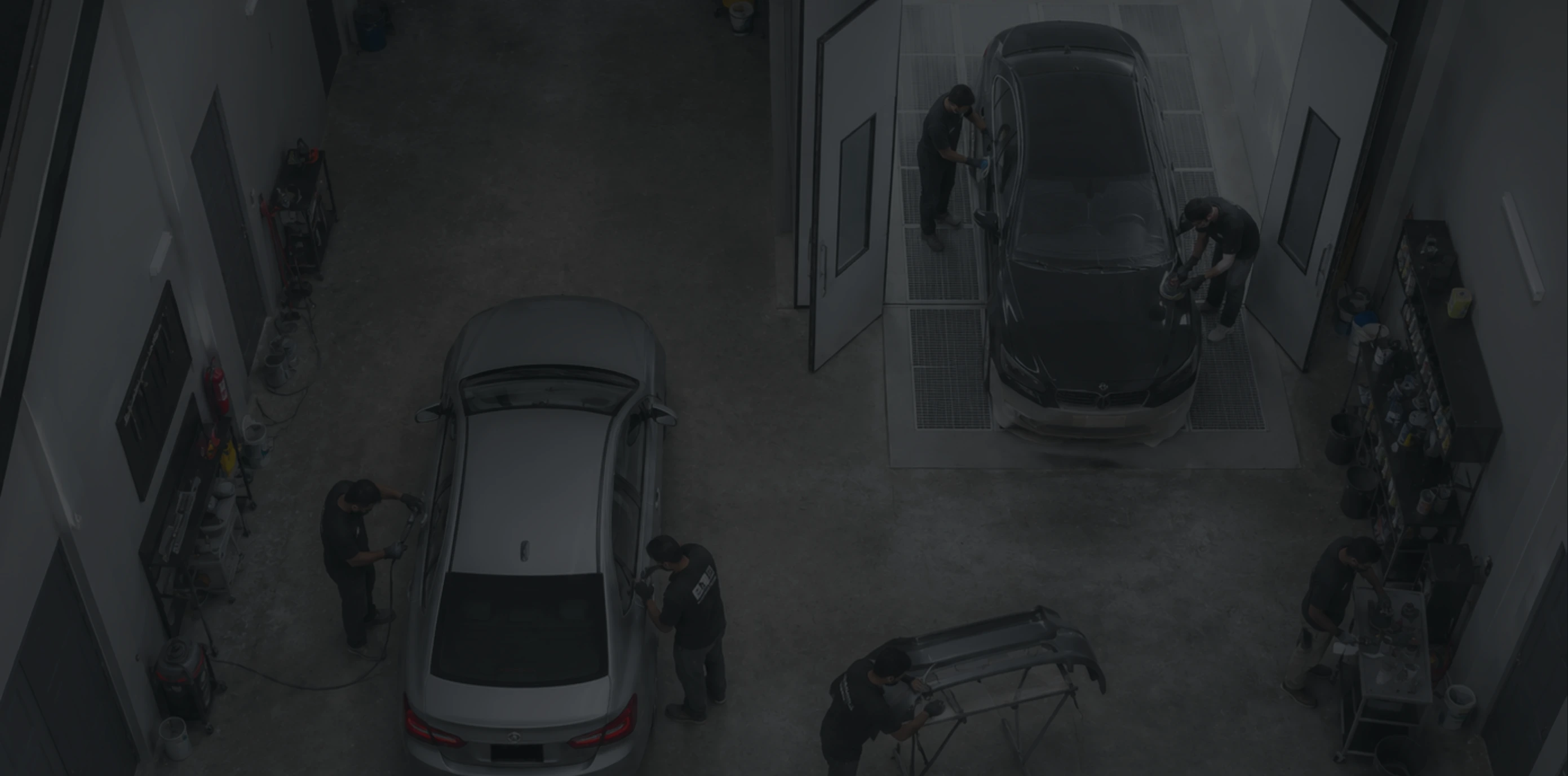 View from the top of inside Dagger Motors.